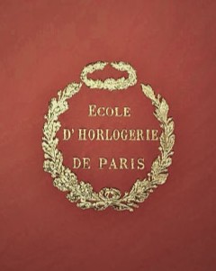 Sceau École d'Horlogerie de Paris