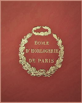 Sceau École d'Horlogerie de Paris