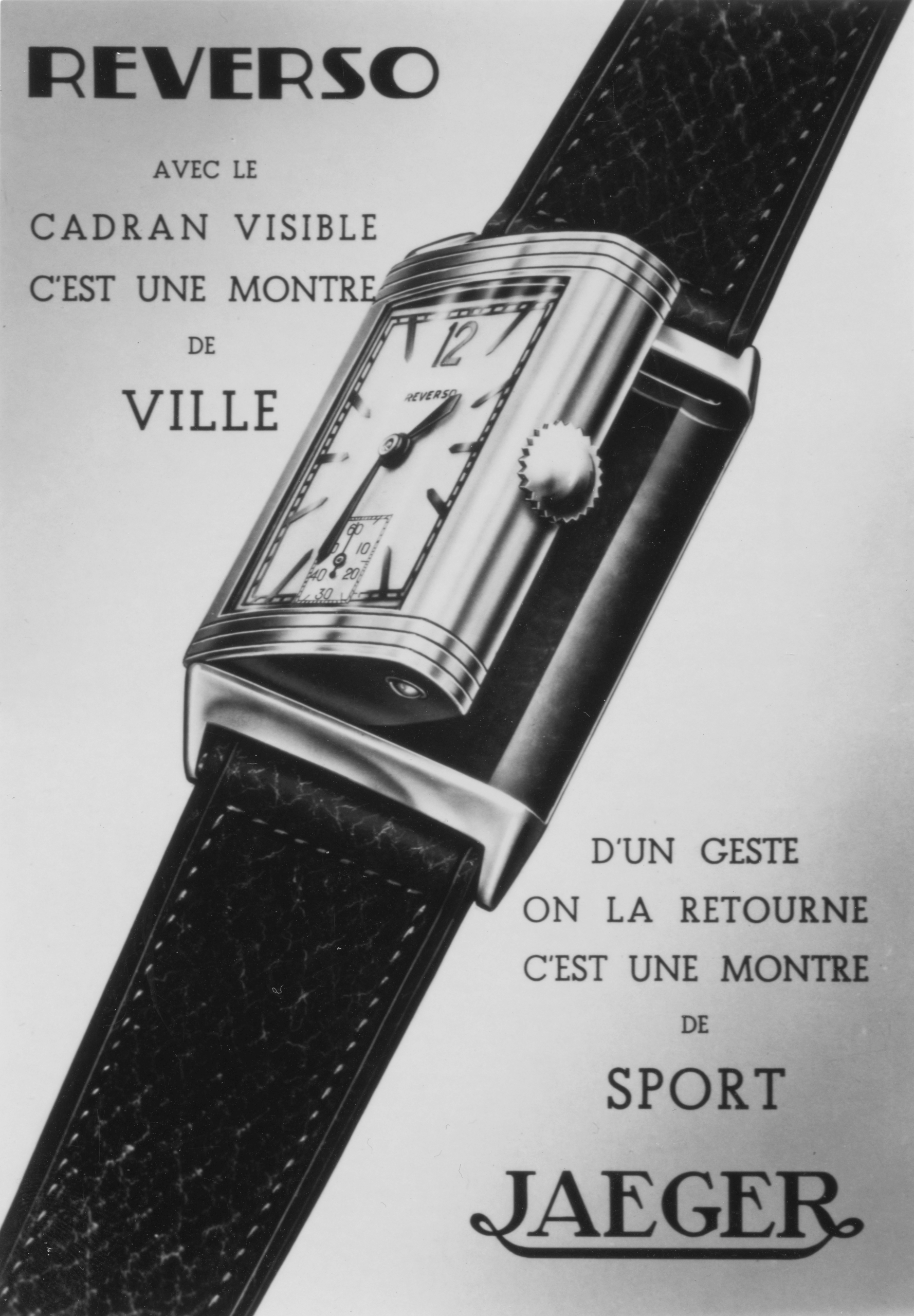 Premier modèle de la Reverso