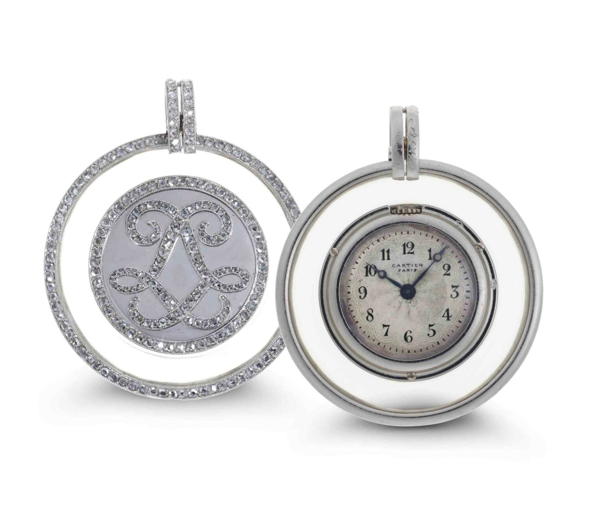 Edmond Jaeger montre pendentif