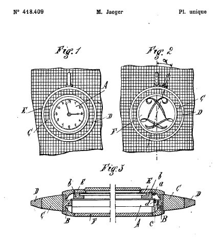 Montre pendentif Jaeger