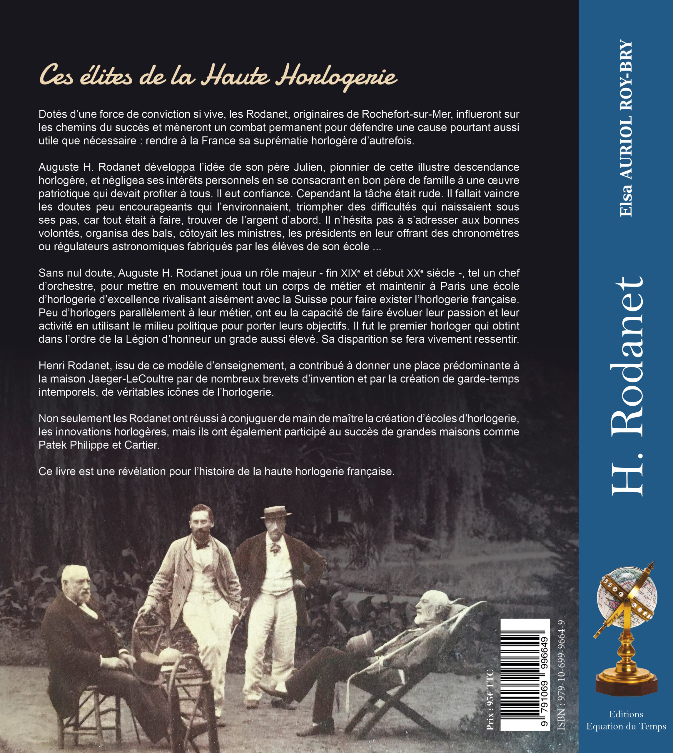 Couverture du livre - Face arrière