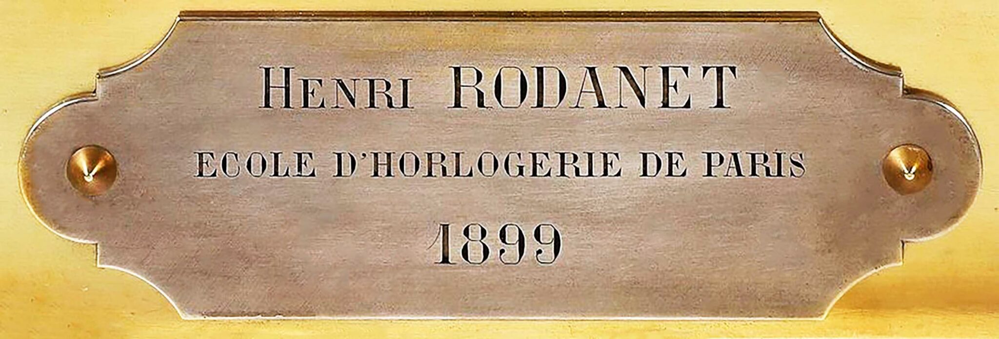 Régulateur École Henri Rodanet 1